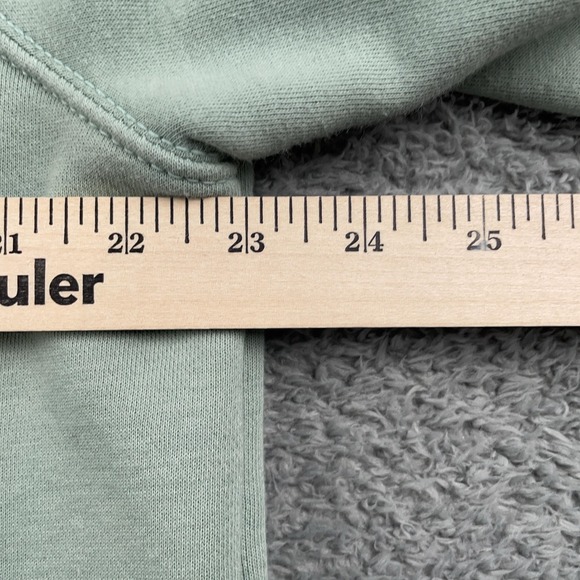 Carhartt Hoodie Womens XL Green Clarksburg Relaxed Fit Logo Fleece Pullover - Picture 7 of 11